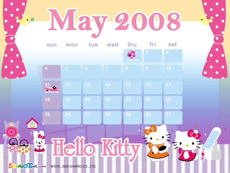 hello kitty january calendar 2011. Hello Kitty January Calendar. may hello kitty calendar